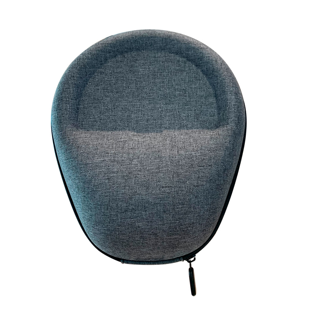 Estuche tapa dura Izuum para audífonos on ear, antigolpes, gris